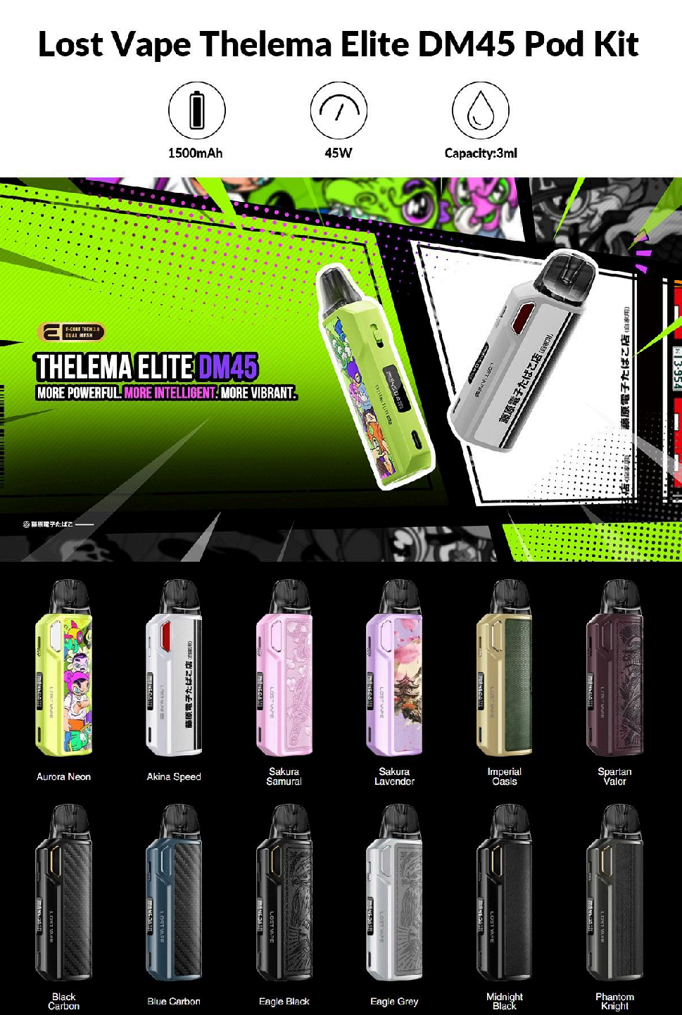 THELEMA Elite DM45 by Lost Vape