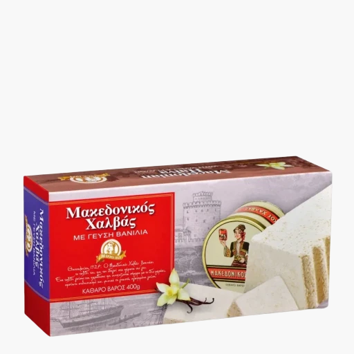 Halvas Makedonikos mit Vanille Haitoglou 400g