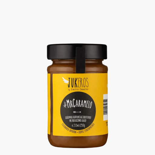 Jukeros Butter-Karamell-Aufstrich mit Meersalz 250 g