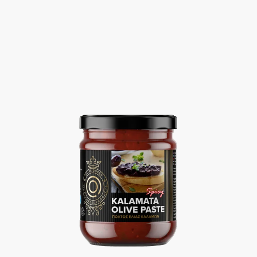 Olive Queen Olivenpaste aus Kalamata Oliven Pikant 180g