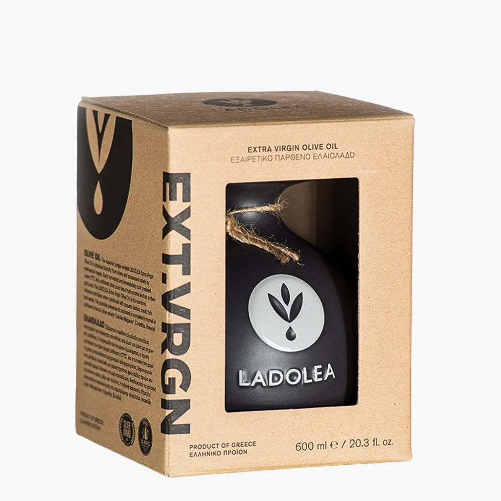 LADOLEA Premium extra natives Olivenöl in Keramikflasche 600ml