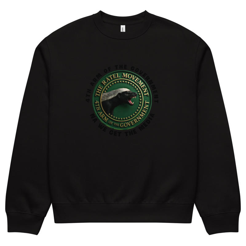 Oversized heavyweight sweatshirt