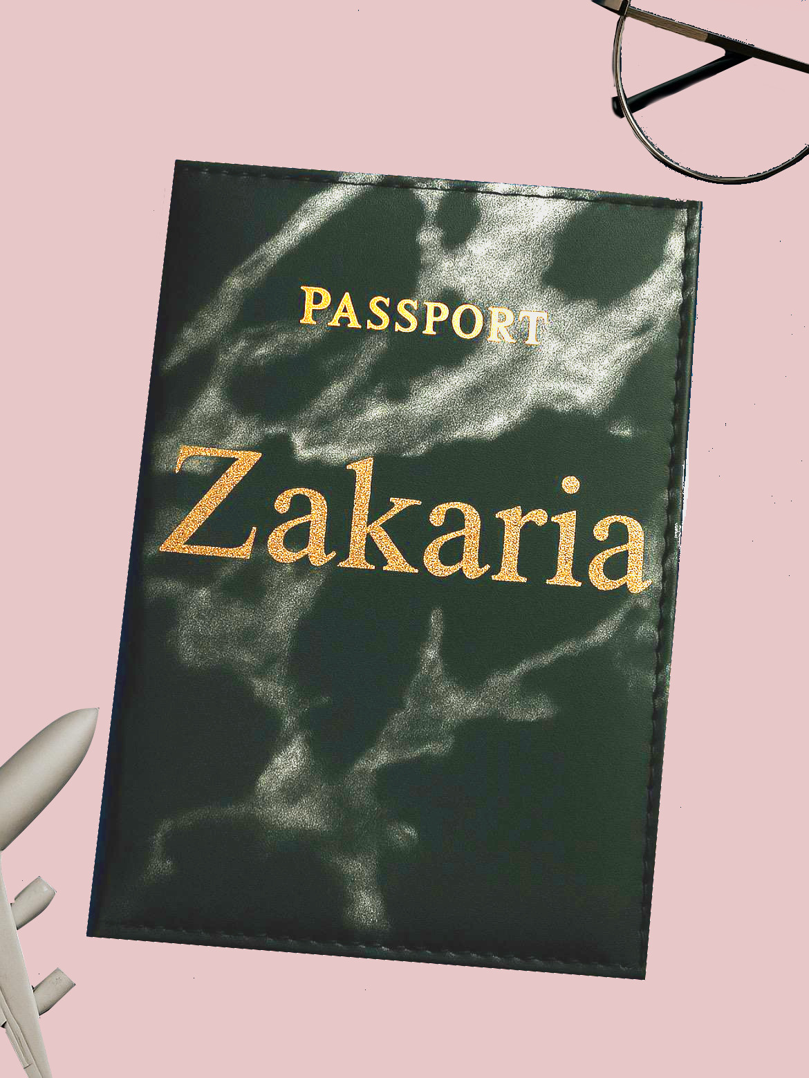 Protège passeport NOIR