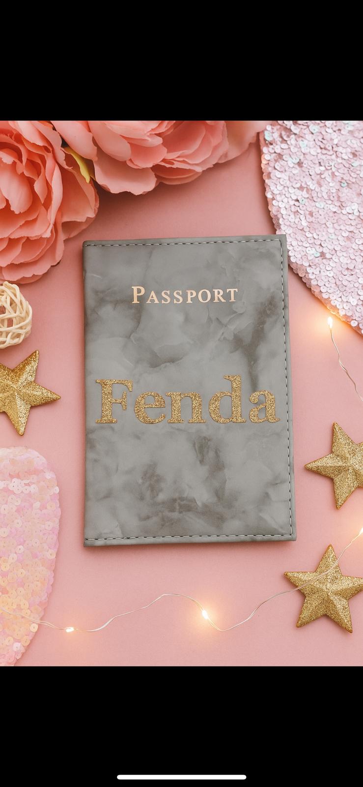 Protège passeport ROSE