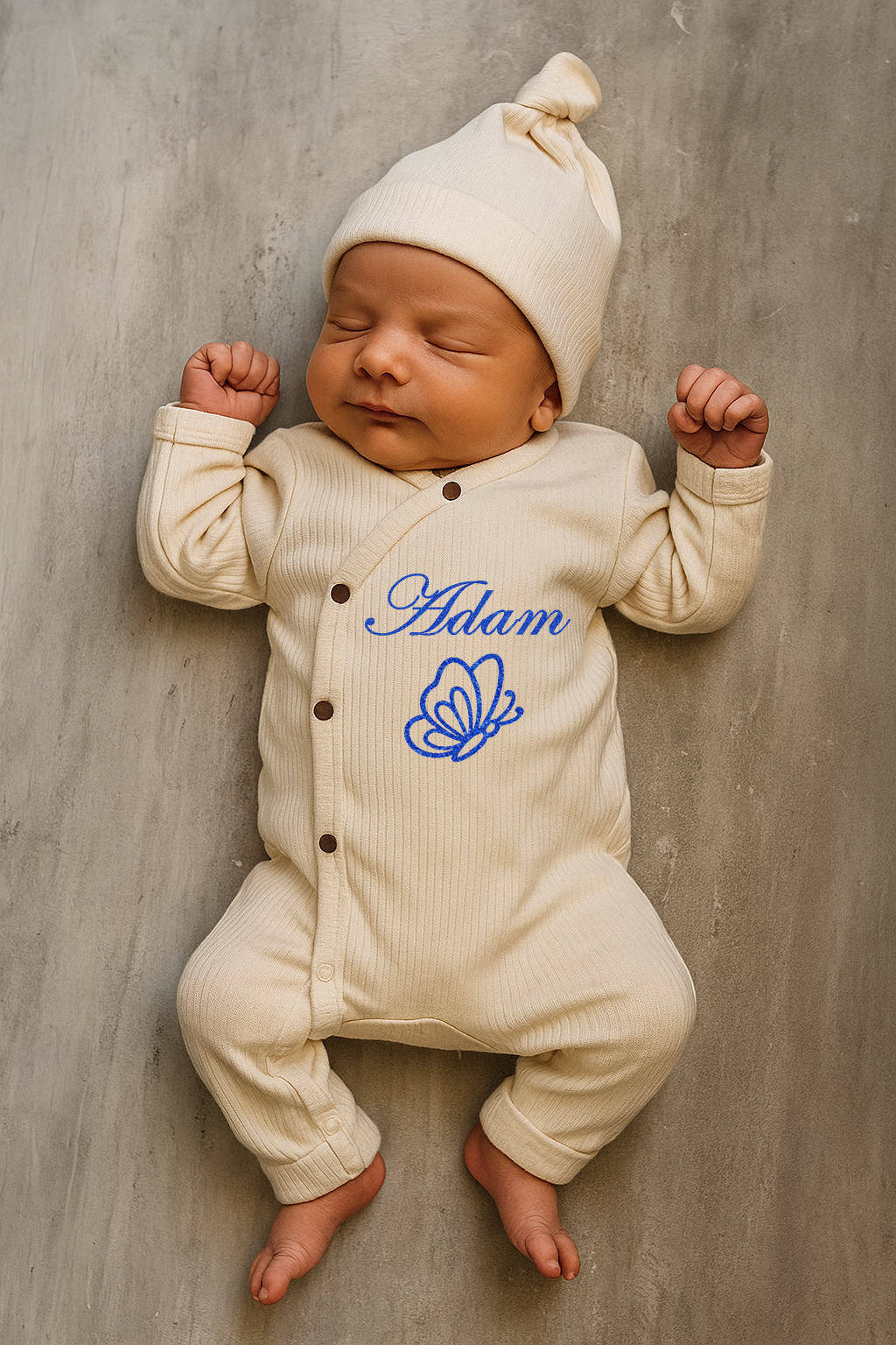 Kit grenouillere+ bonnet