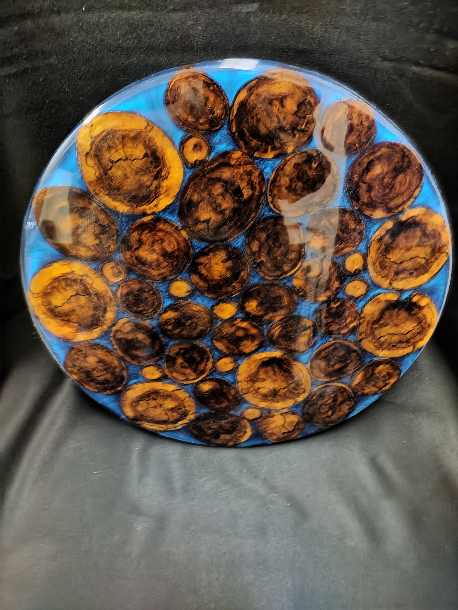 Spaltrd Birch and Resin Lazy Susan