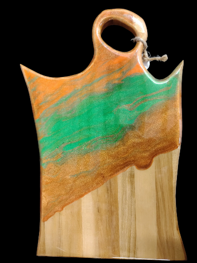 Handcrafted Wooden Serving Board