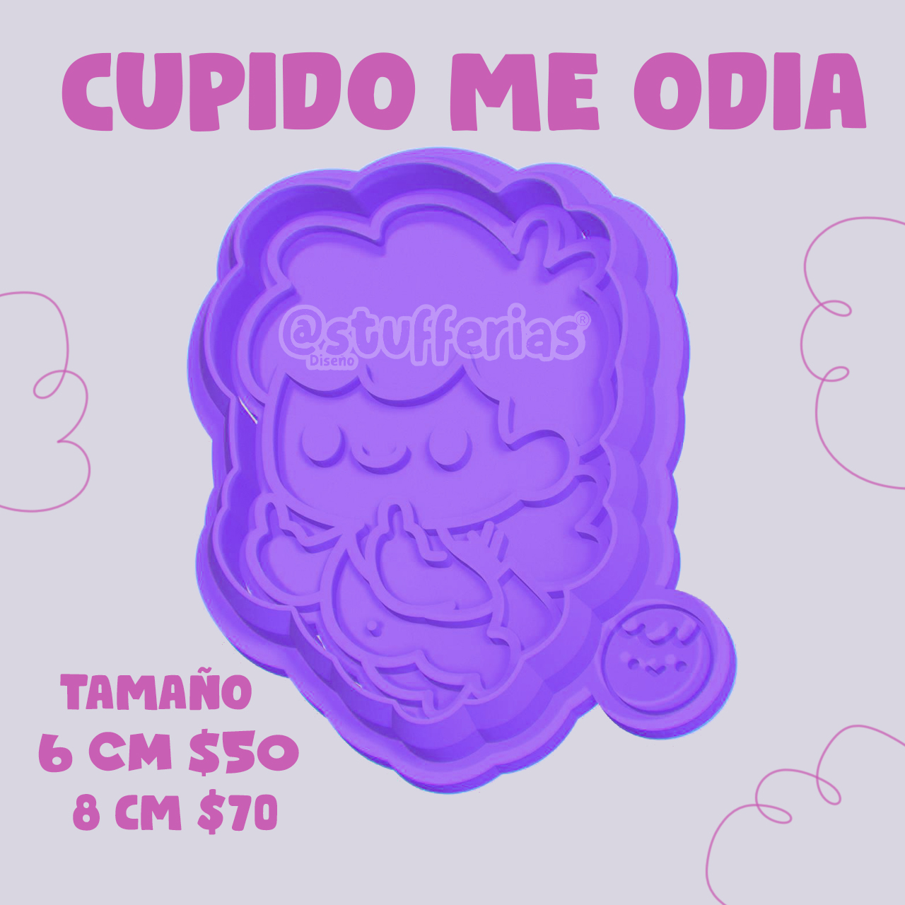 Cortador 'Cupido me odia'