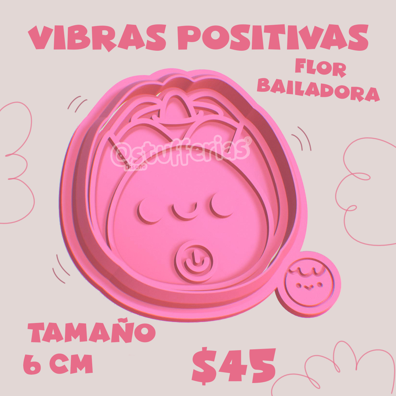 Cortador Flor bailadora