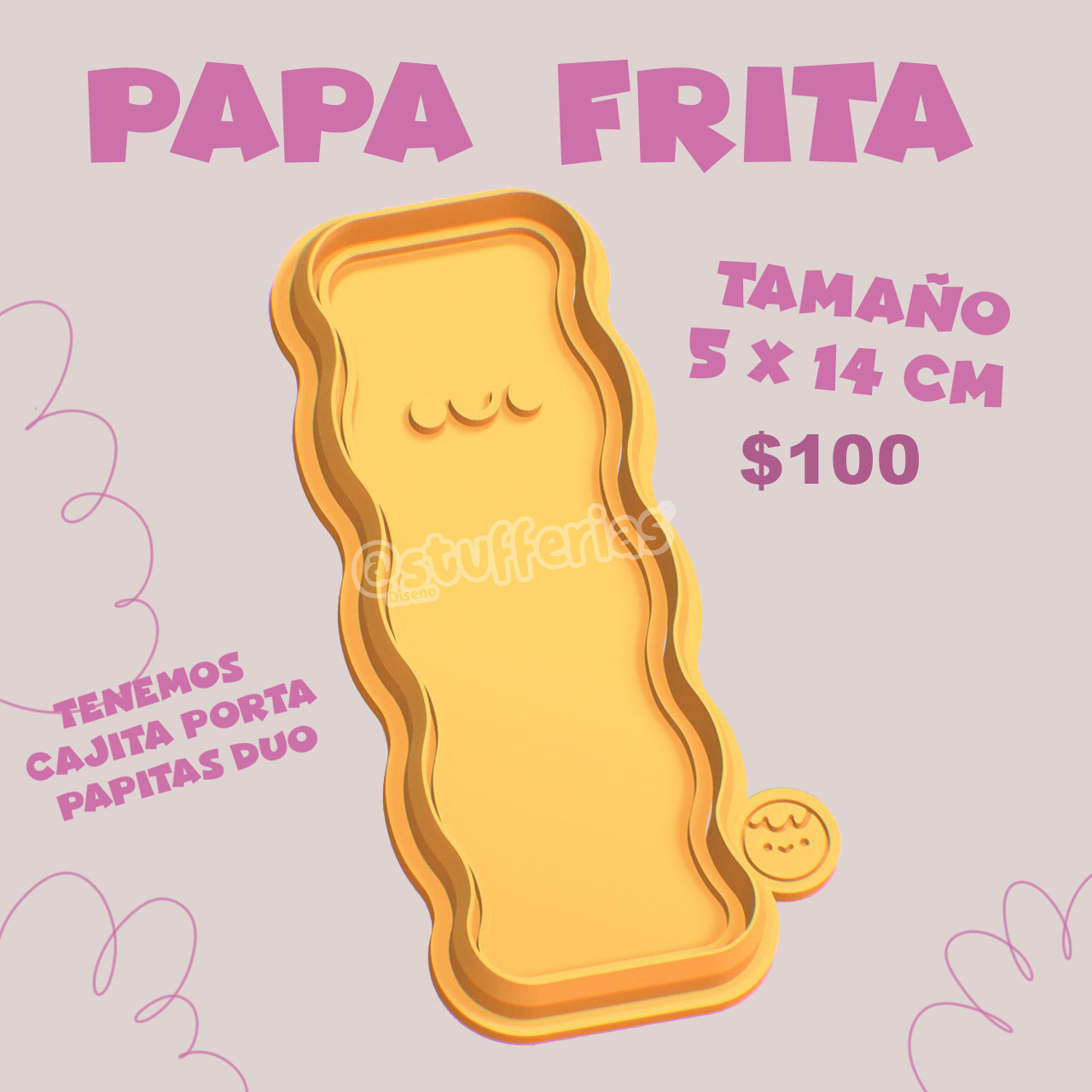 Cortador Papa frita