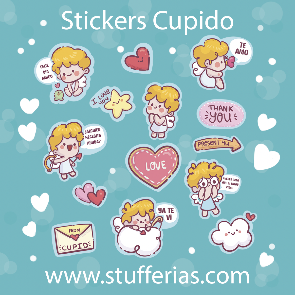 Paquete  cupido Carta 