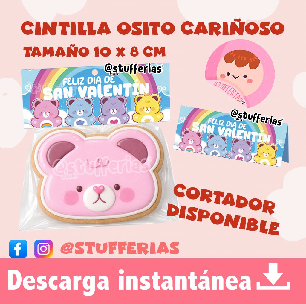 Cintillas Ositos Cariñositos (Tabloide)