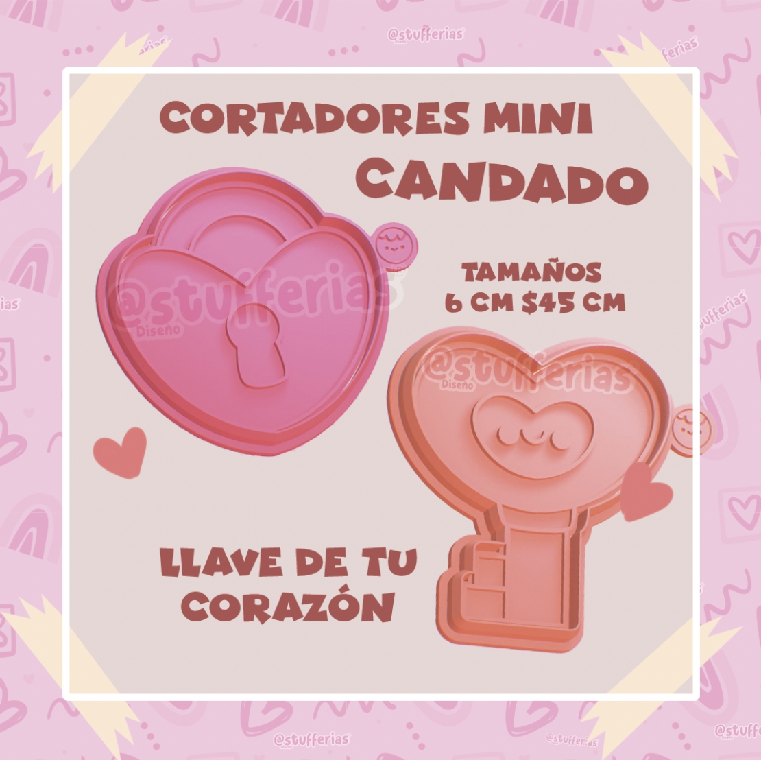 Cortadores mini candado y lave