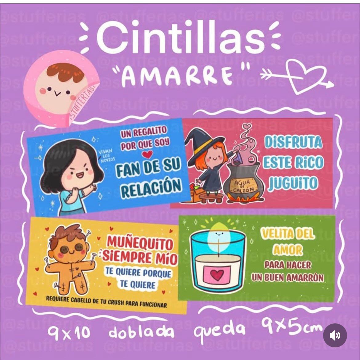 Cintillas Amarres (Carta)