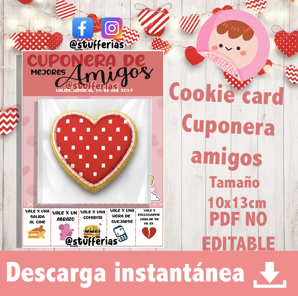 cookiecard cuponera PDF TABLOIDE