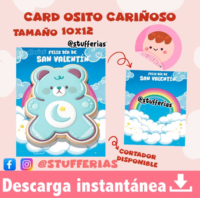 Card Oso Cariñoso (Carta)