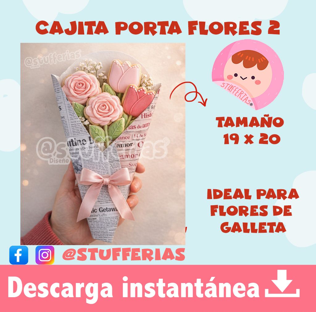 Porta flores 2 (Carta)