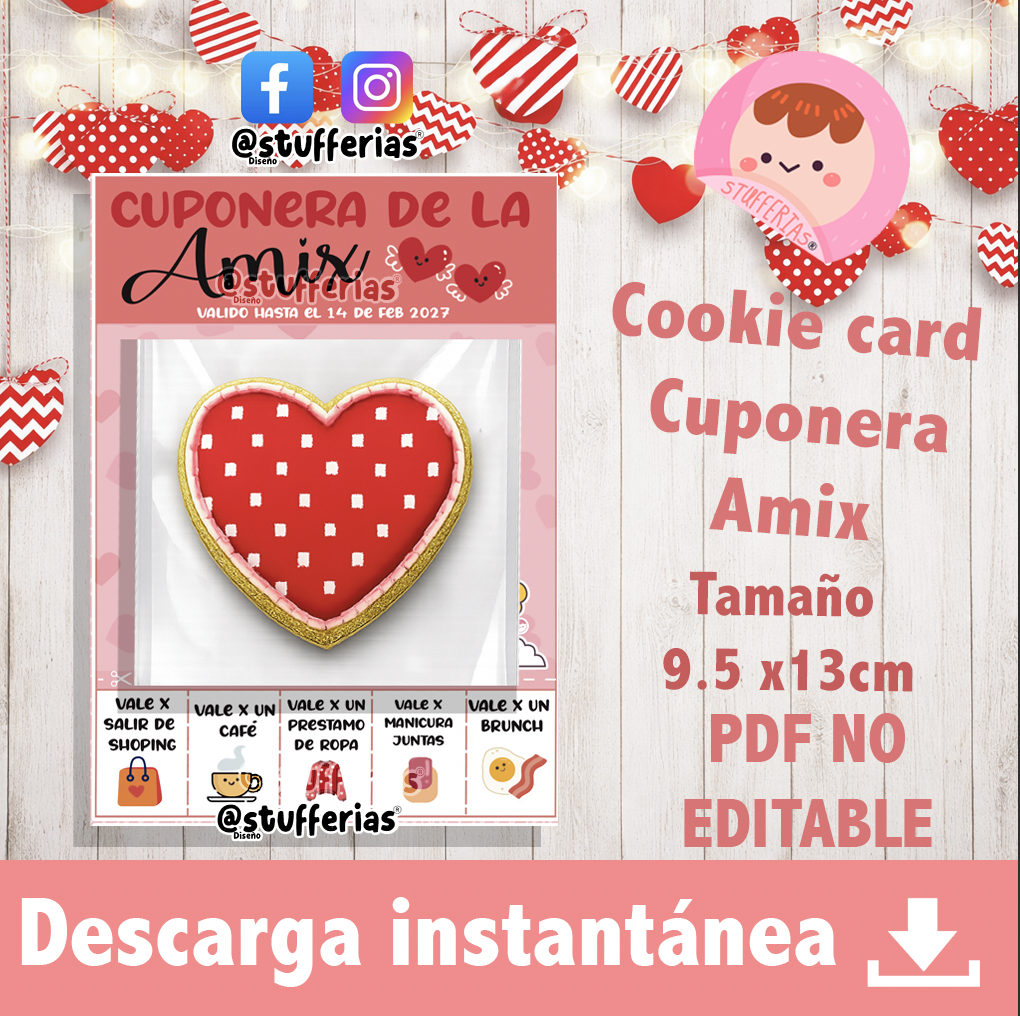 Cuponera de la Amor PDF carta 