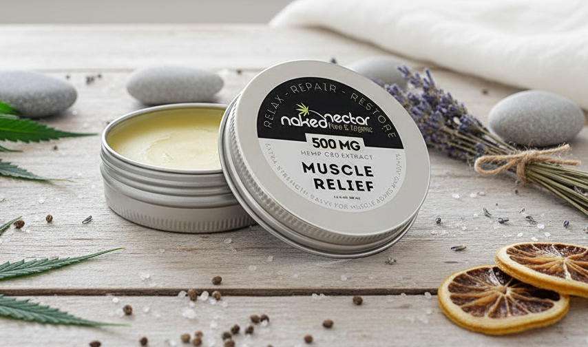 Naked Nectar Muscle Relief Salve