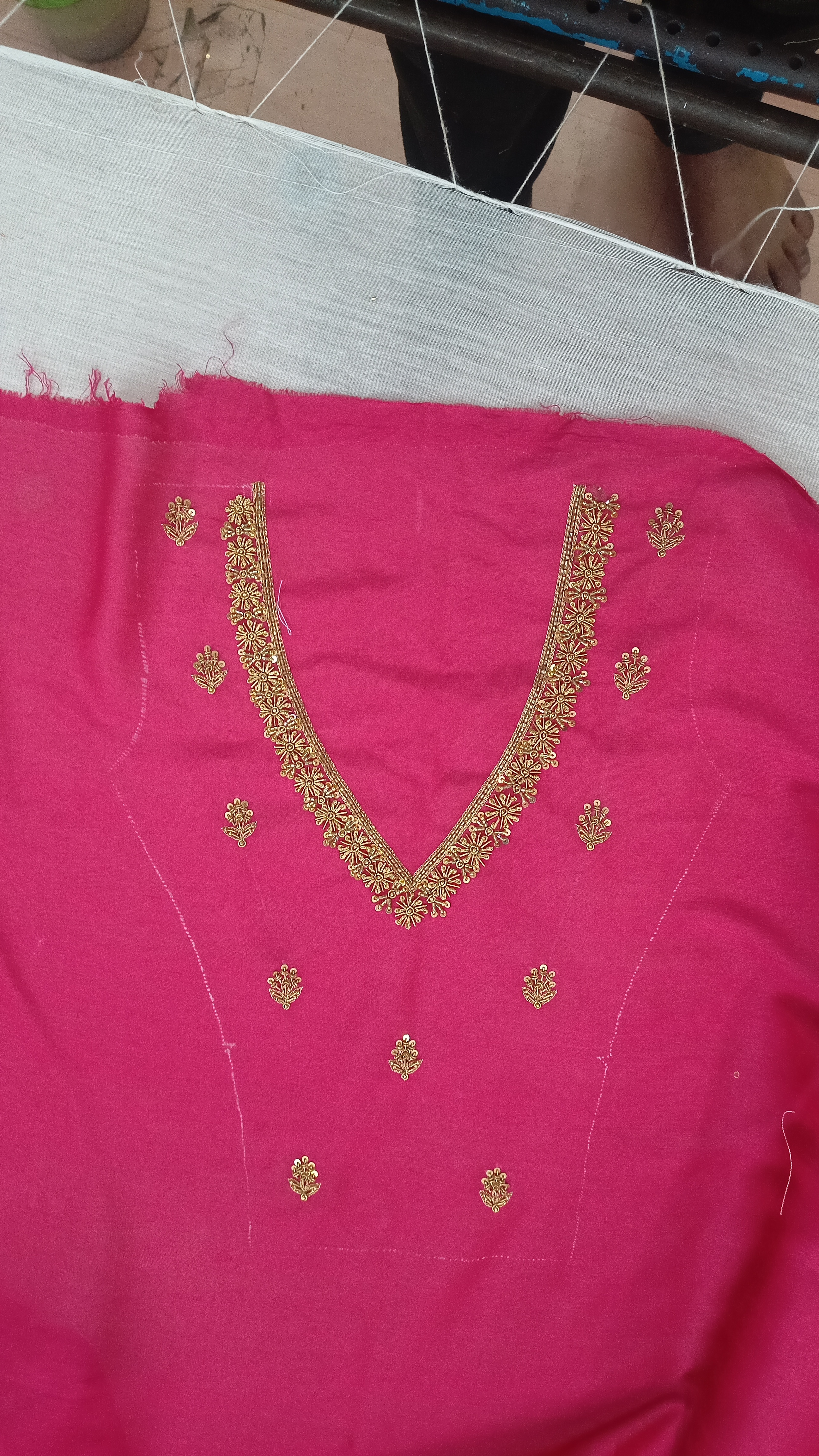 Blouse design customise hand embroidery 