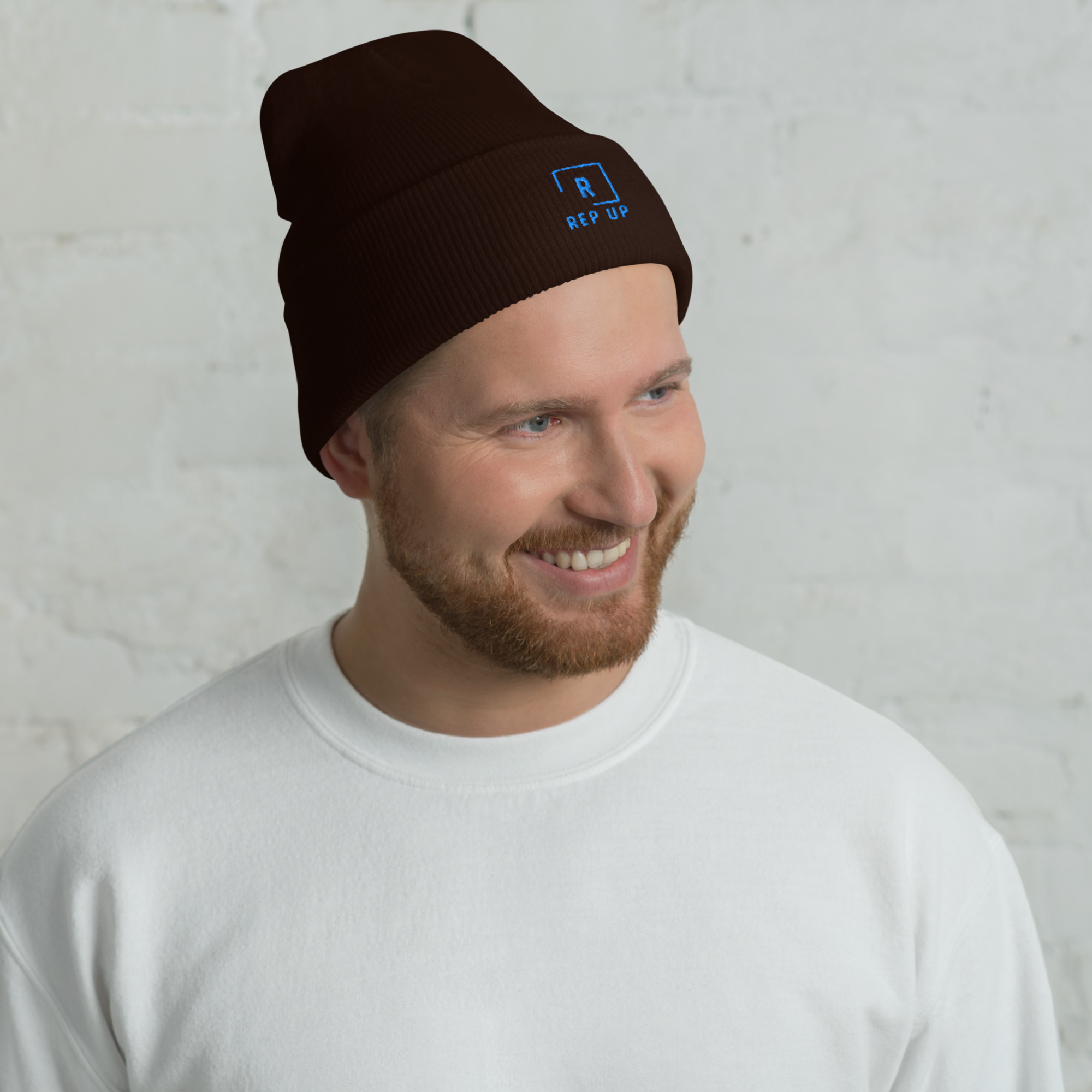 Rep Up Men's Cuffed Beanie