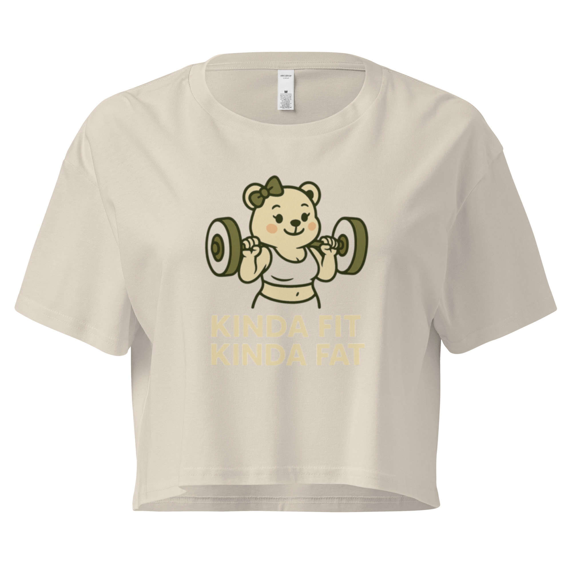 Kinda Fit, Kinda Fat Crop Top T-Shirt