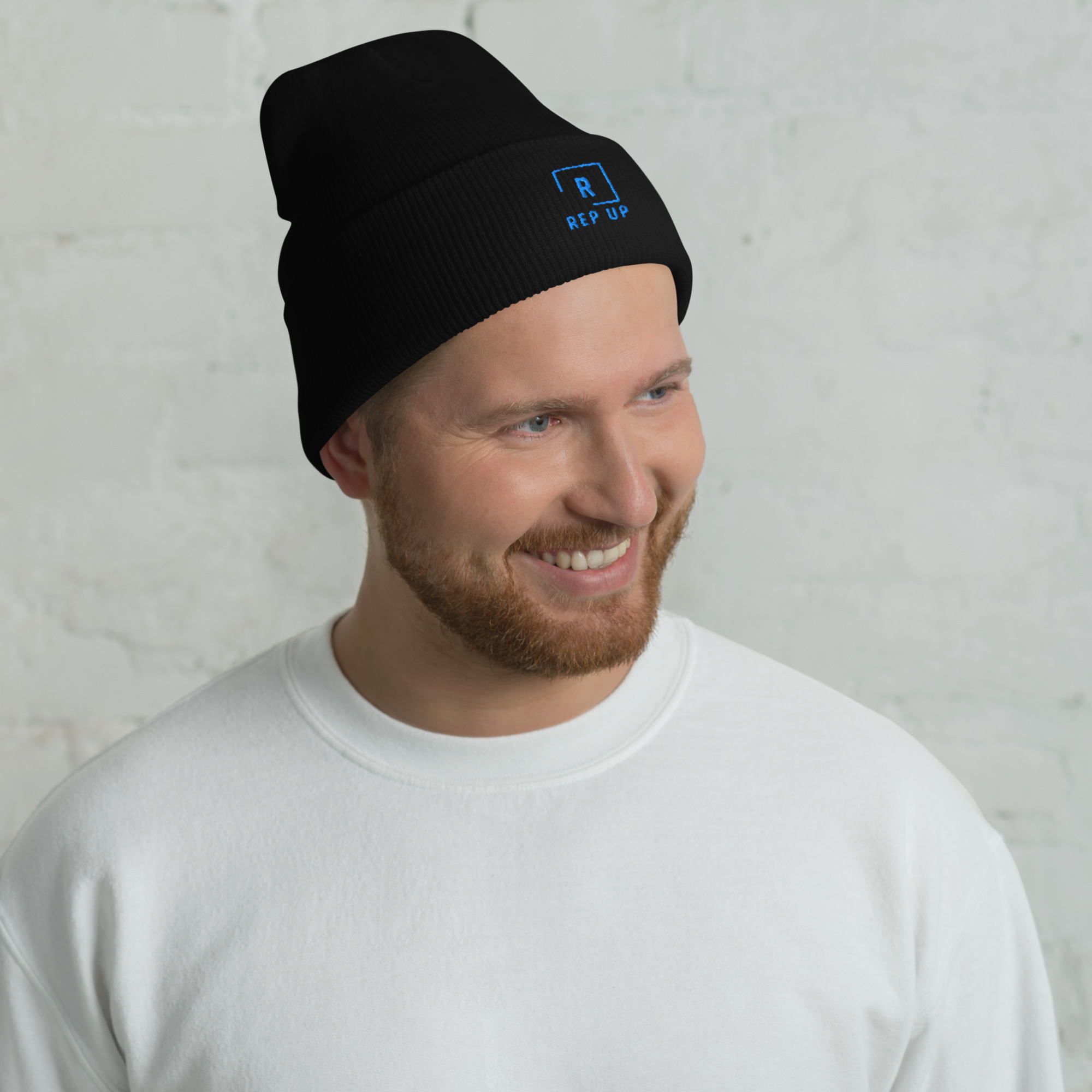 Rep Up Men's Cuffed Beanie