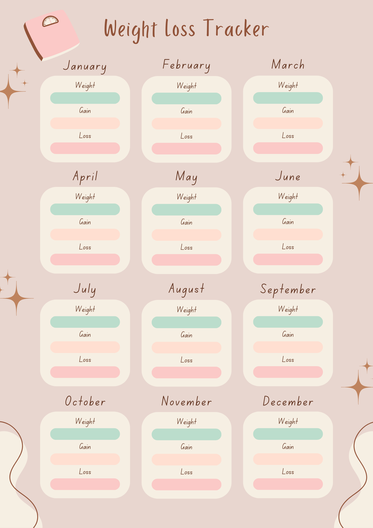 Weight Loss Tracker