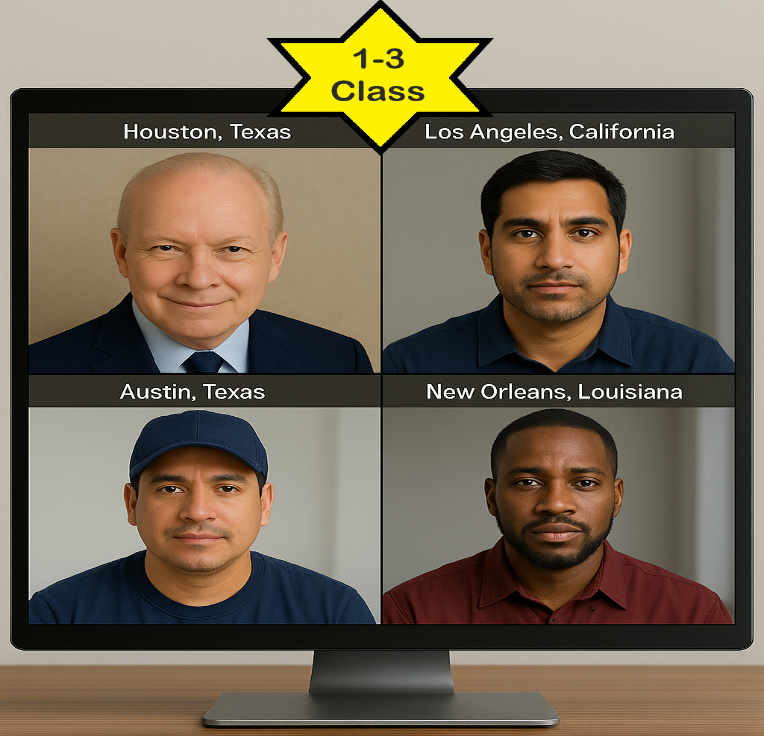 Truckers English Online Course (TEC: 1-3)