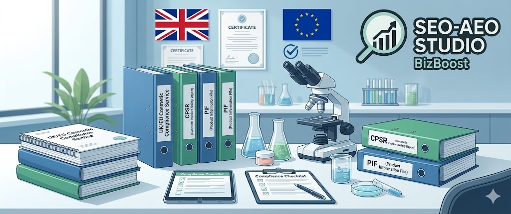UK/EU Cosmetic Compliance Service: CPSR & PIF Preparation