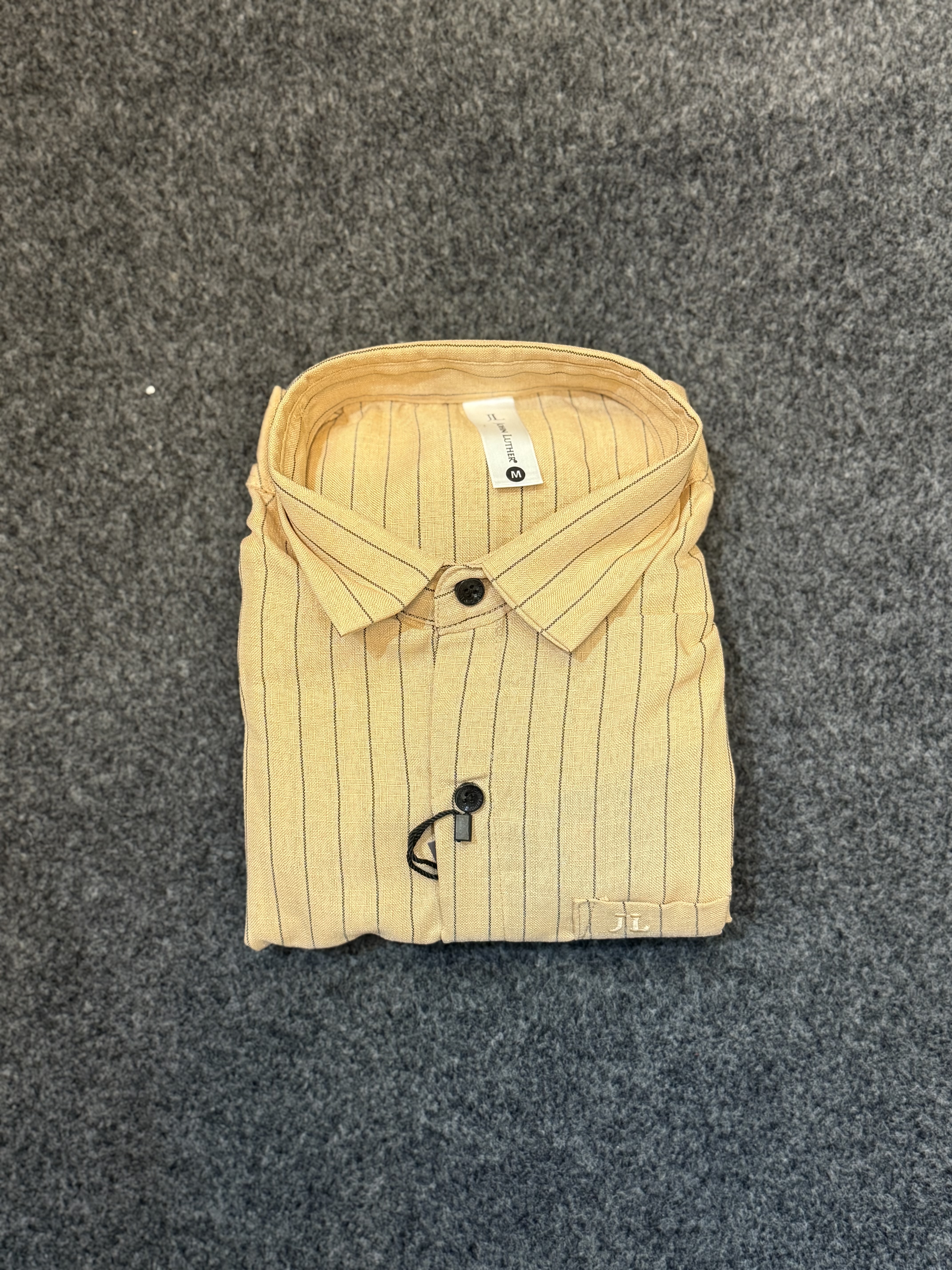 Light yellow Striped Shirt