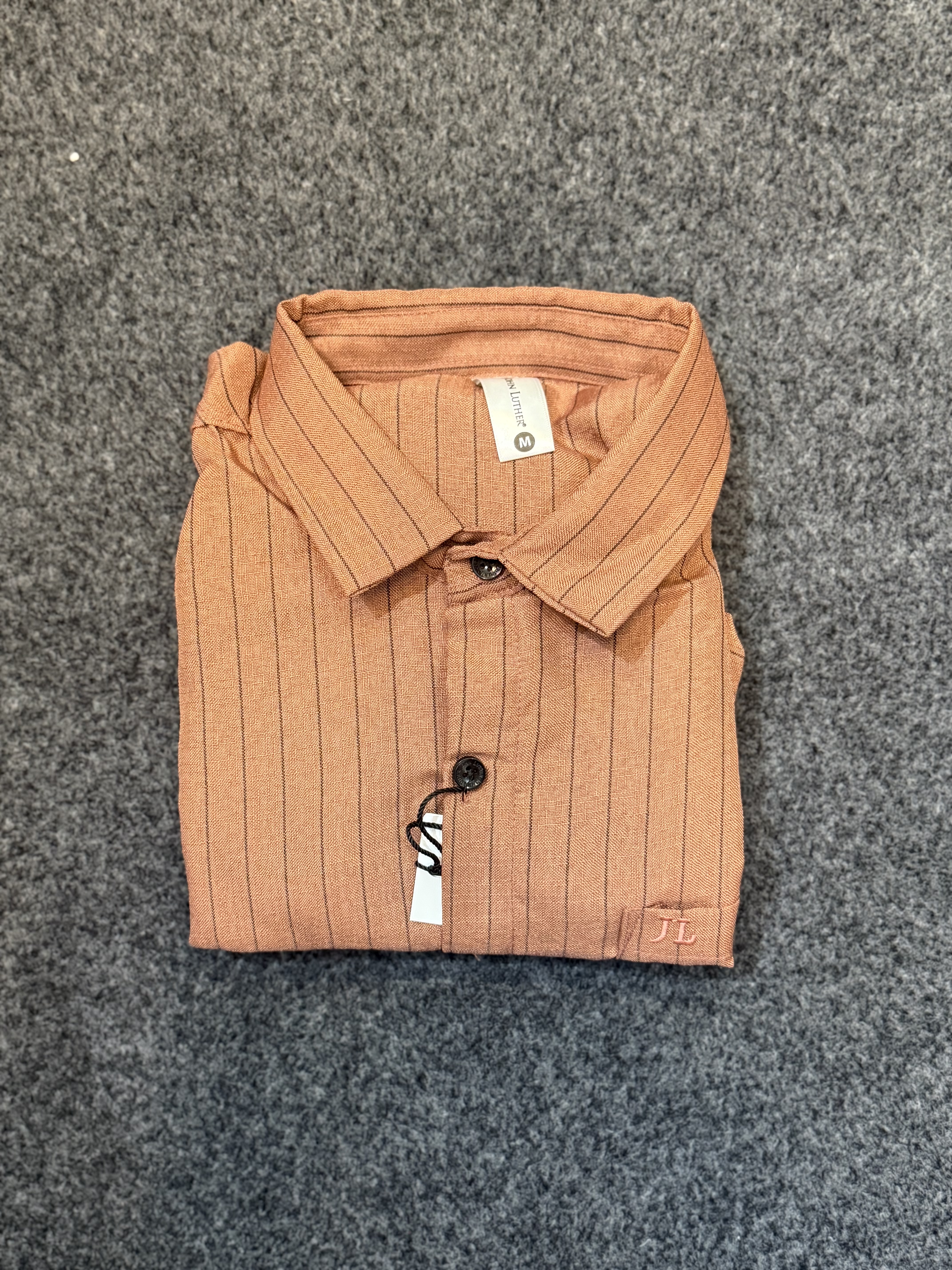 Brown Striped Shirt