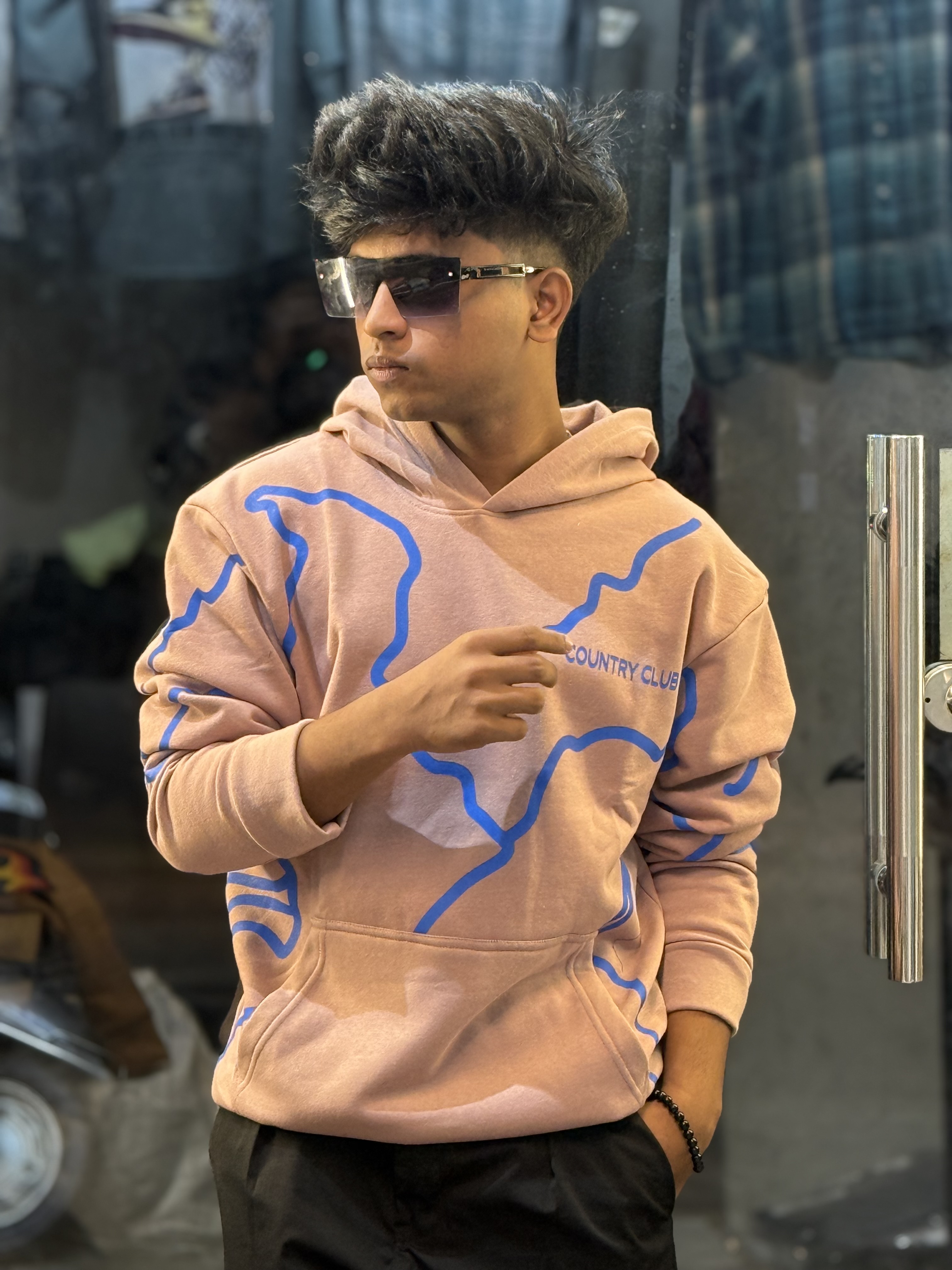 Country Club Graphic Hoodie