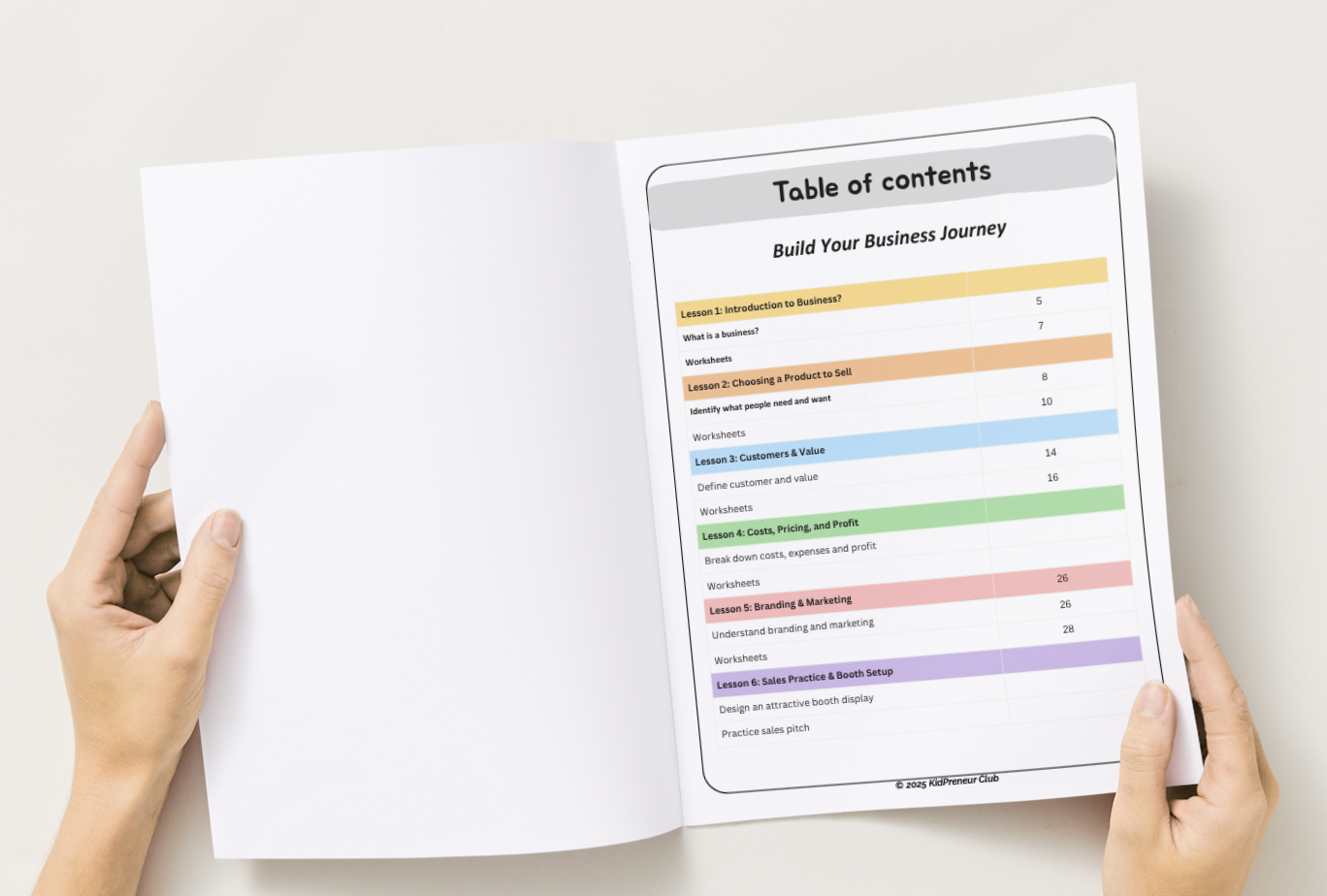 KidPreneur Club Business Journal