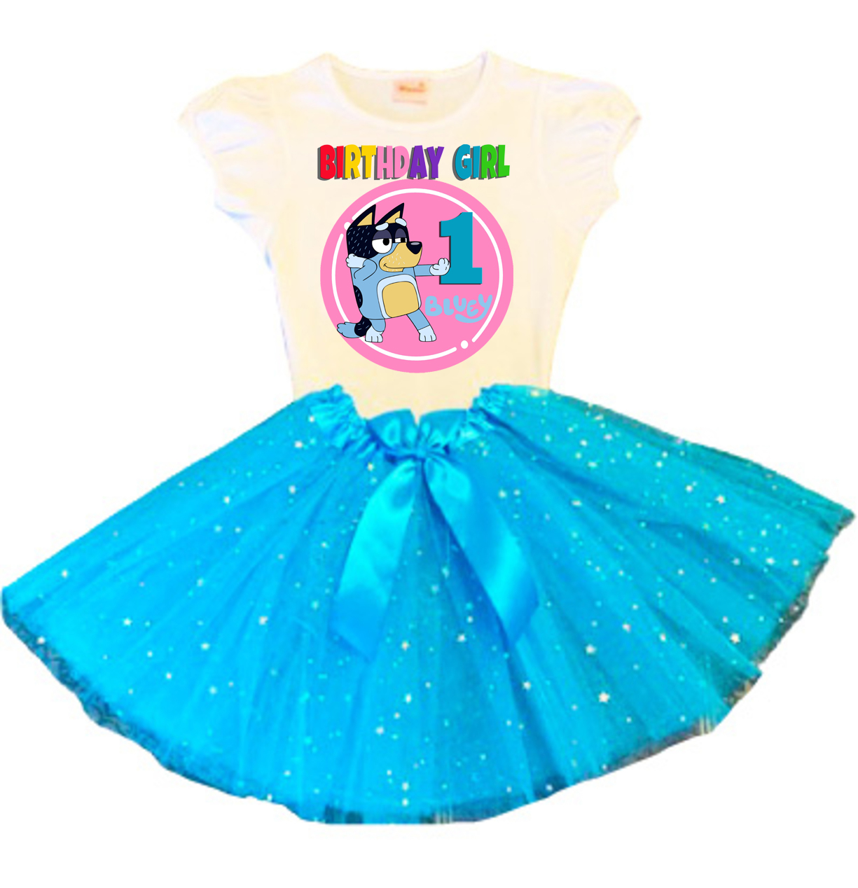 Bluey Tutu Stars
