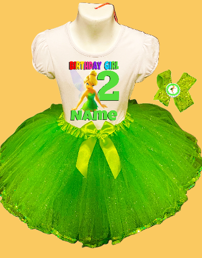 Tinker Bell Birthday Girl Outfit