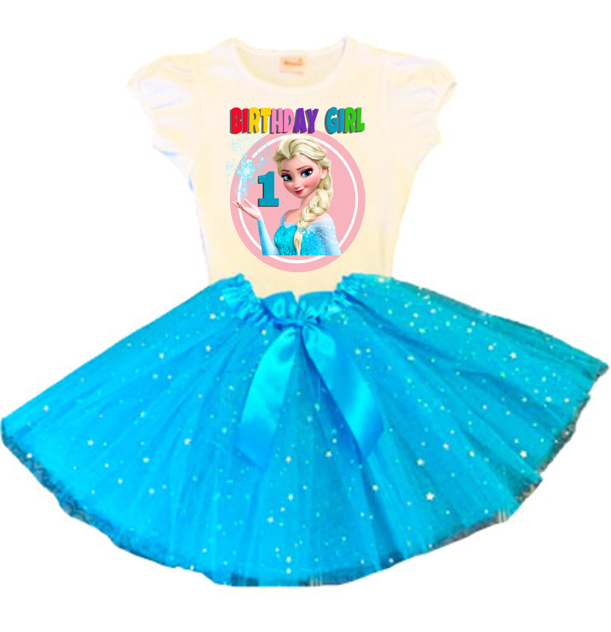 Frozen Elsa Tutu Stars