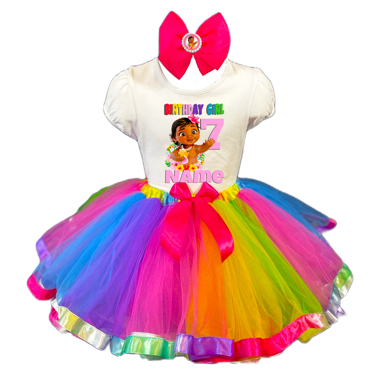 MOANA Tutu Outfit