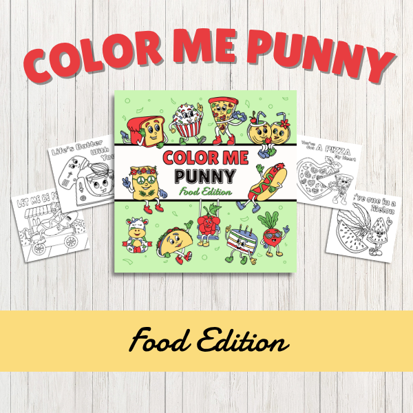 Color Me Punny - Food Edition