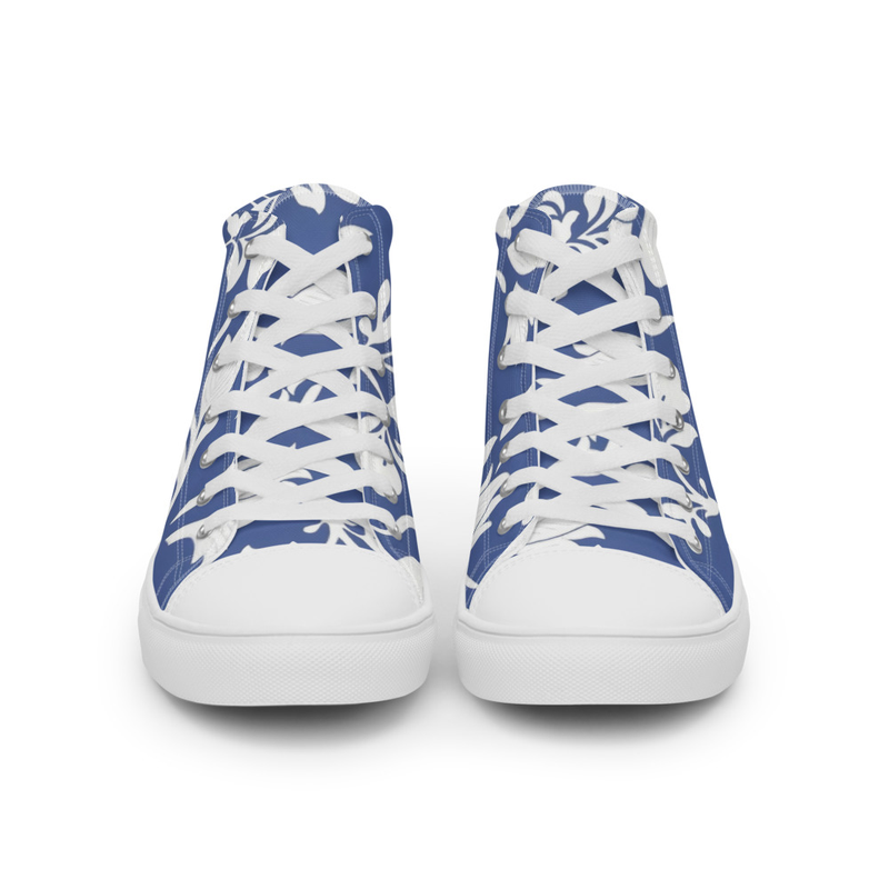 Men’s high top canvas shoes