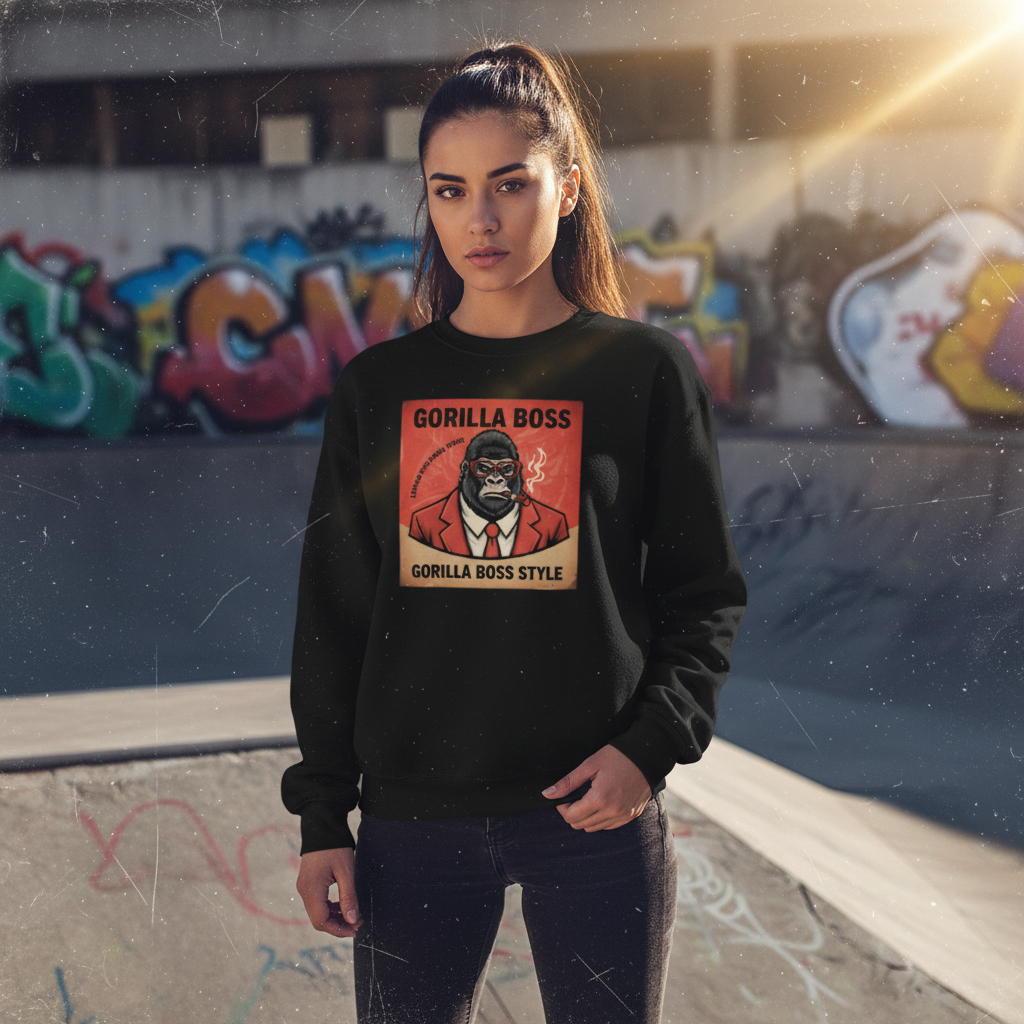 Unisex Sweatshirt - Gorilla Boss