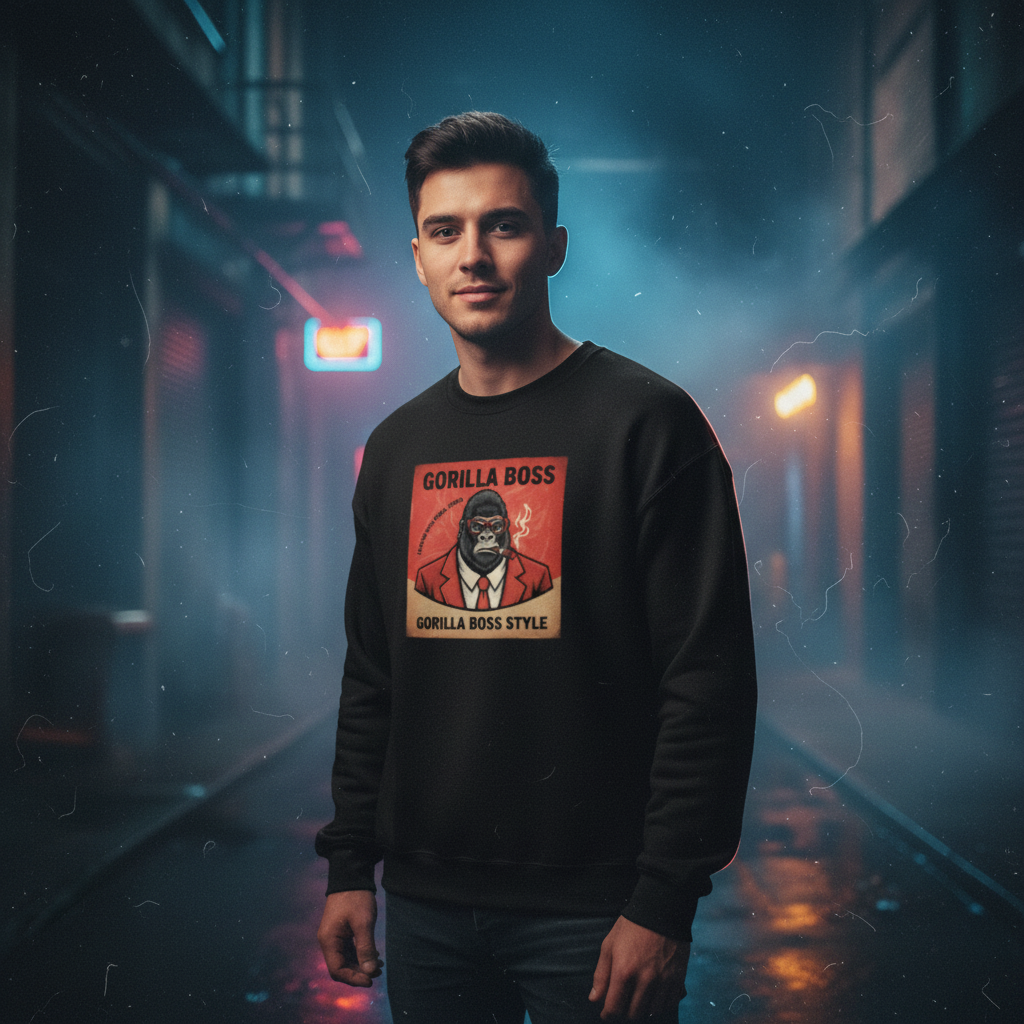 Unisex Sweatshirt - Gorilla Boss