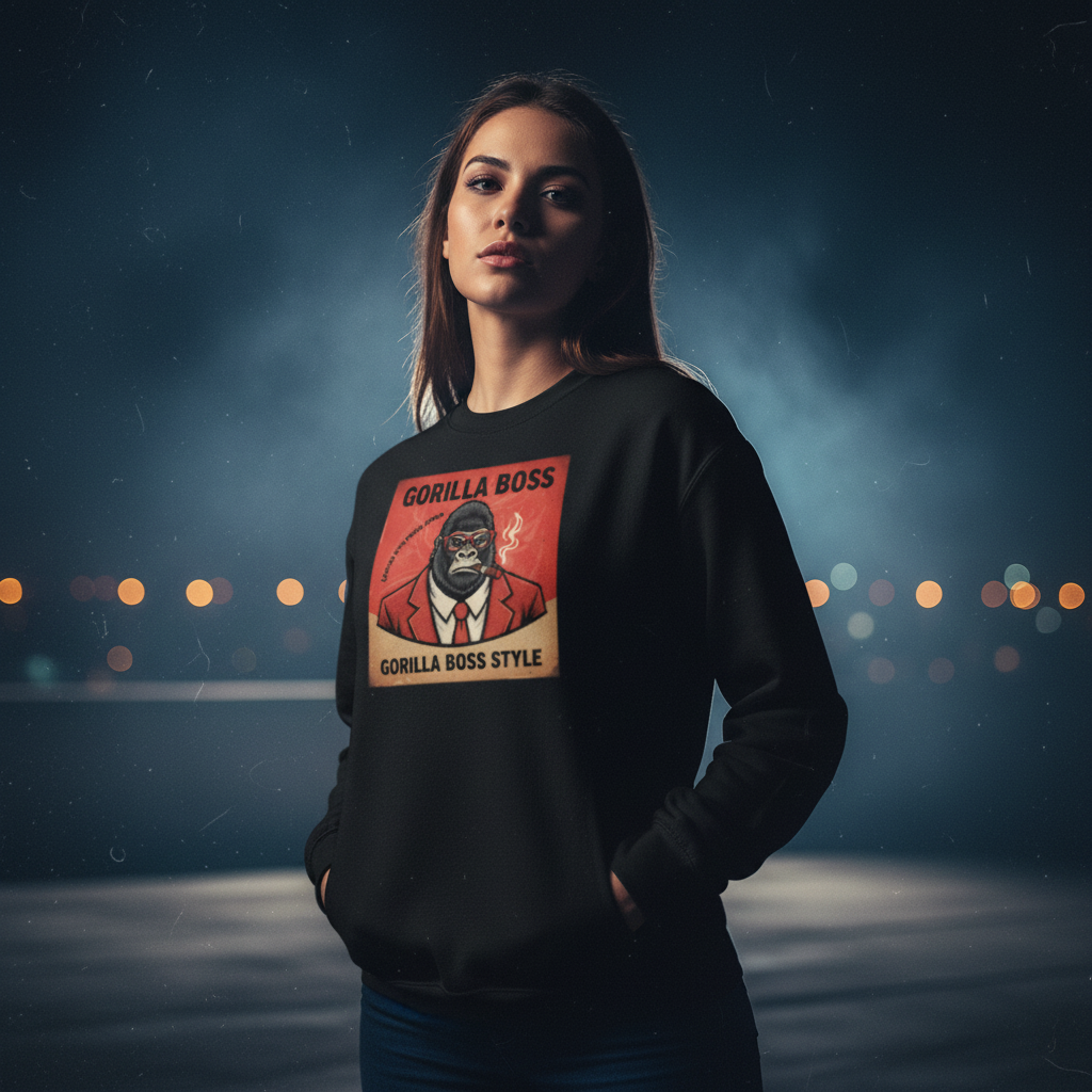 Unisex Sweatshirt - Gorilla Boss