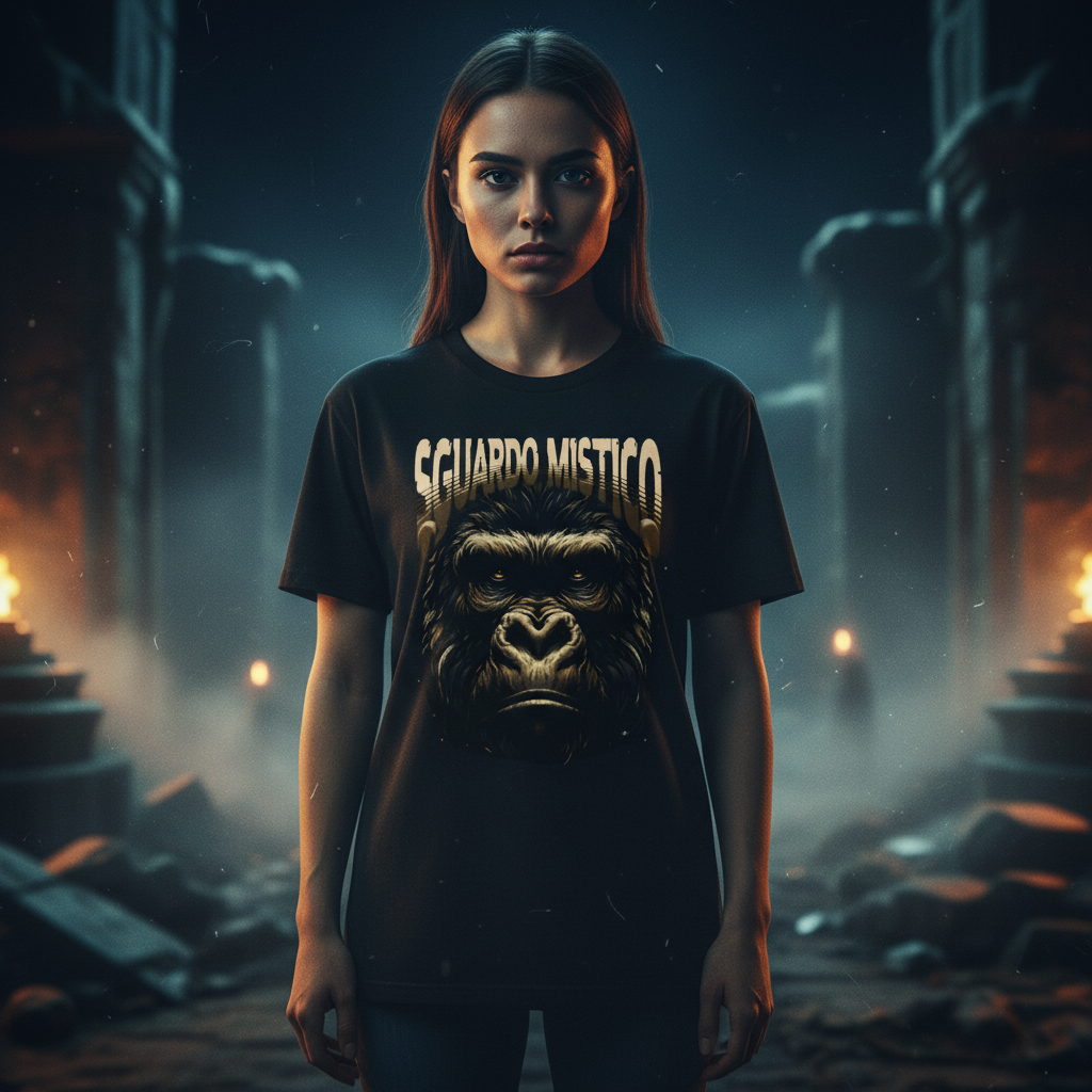 T-Shirt Unisex Scimmia Mistica – Energia Primordiale