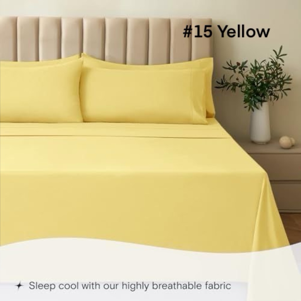 Lux Classic 6-piece Ultra Soft Extra Deep Pocket Bed Sheet Set - King 