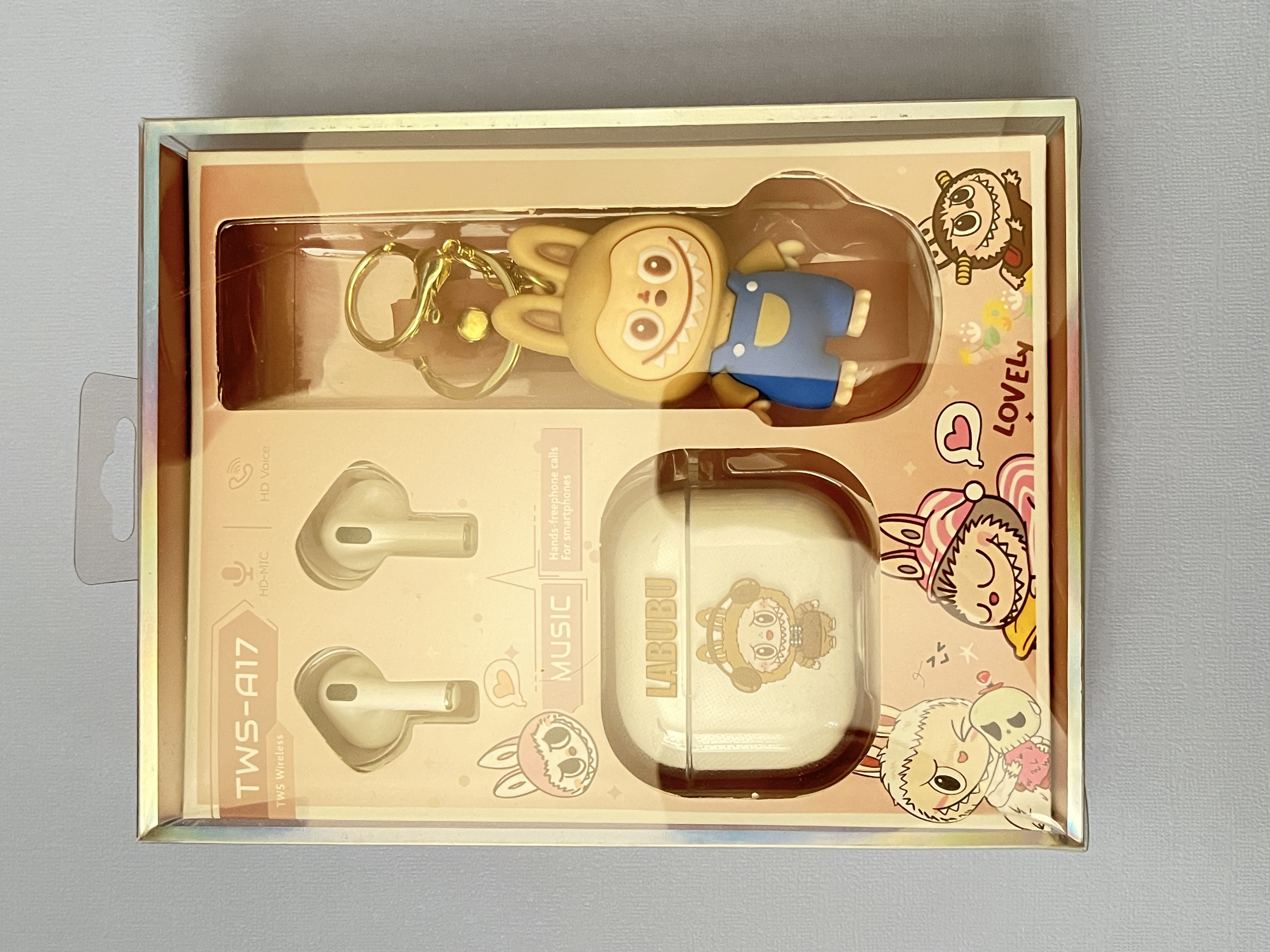 Kawaii Monster Wireless Earbuds Set