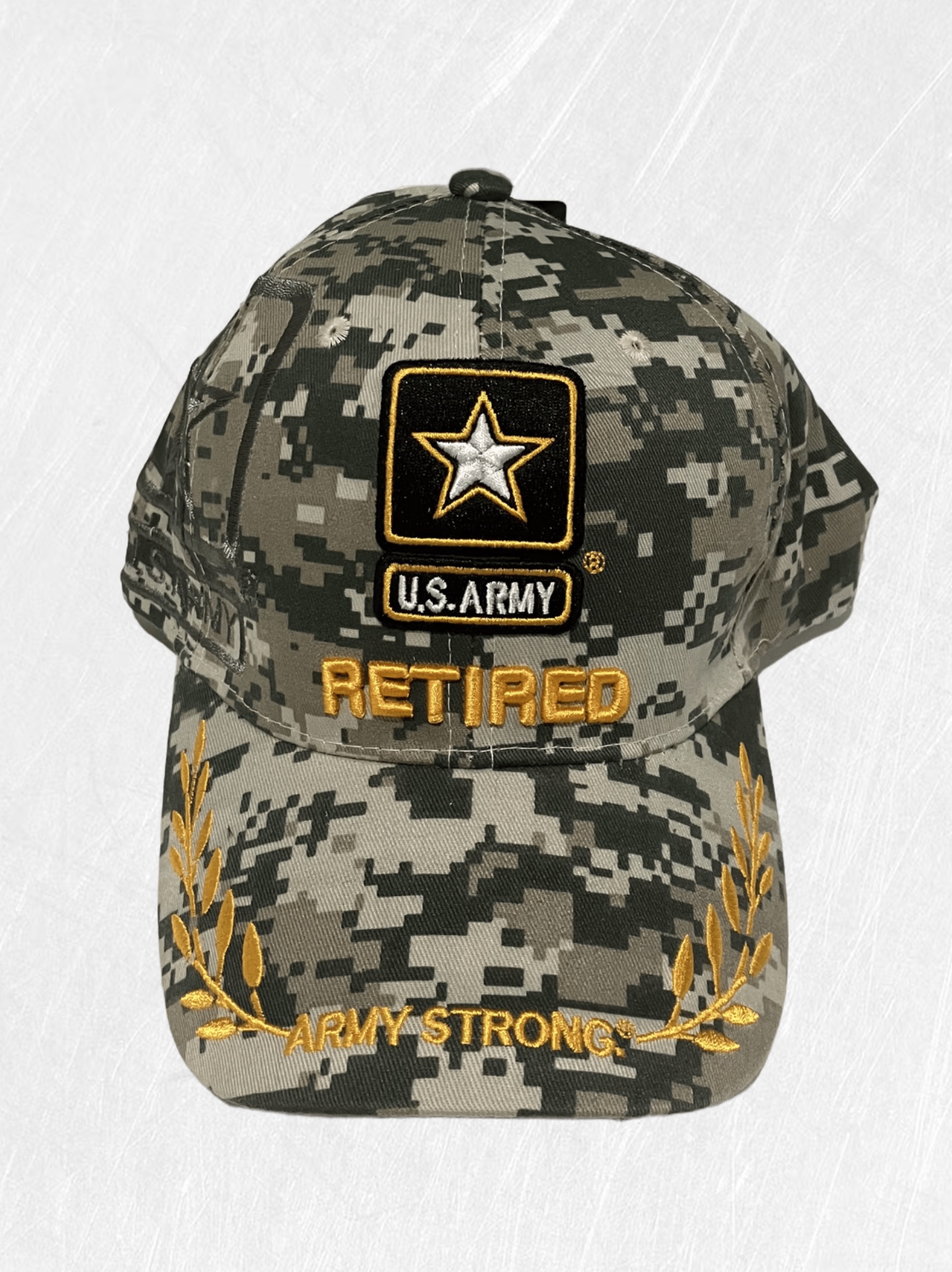 U.S. Army Retired Camouflage Cap