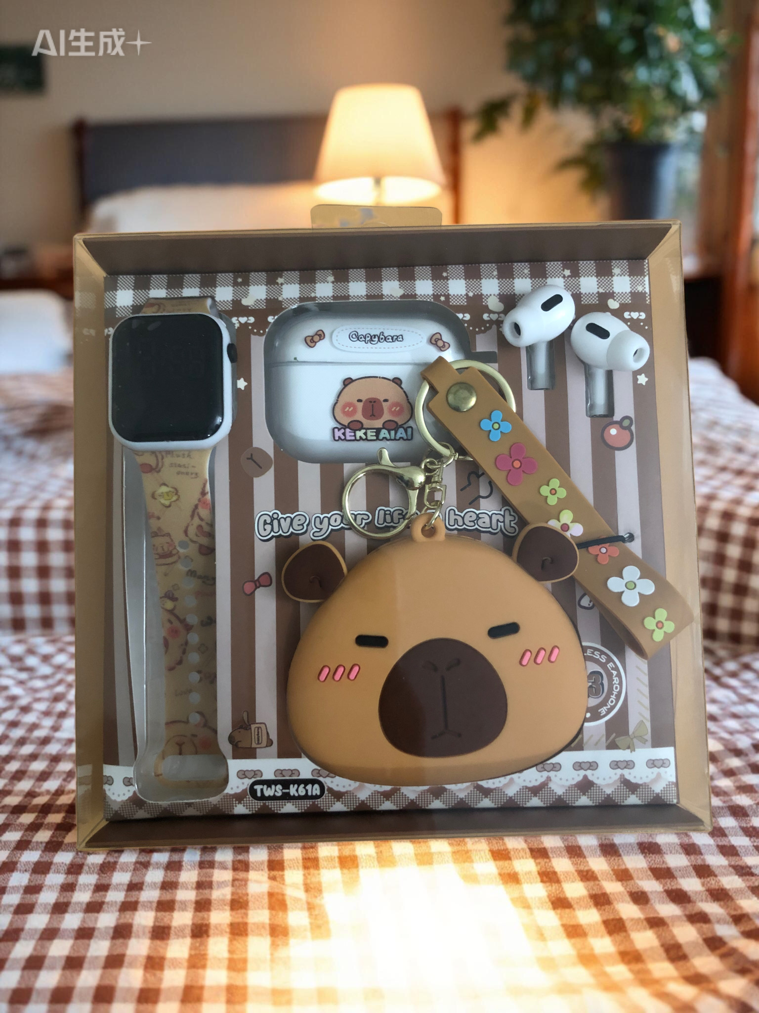 Cute Capybara Wirelessearbud