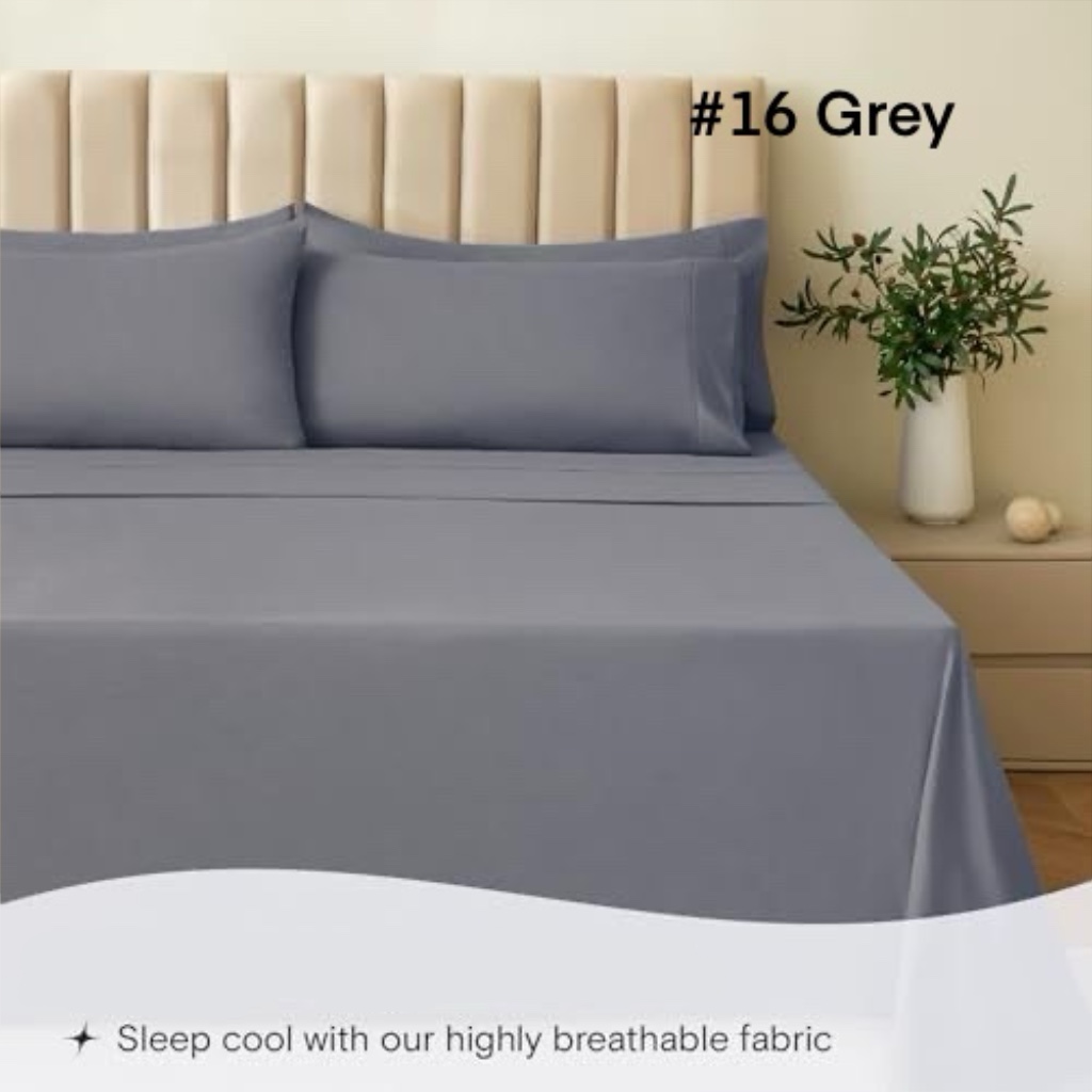 Lux Classic 6-piece Ultra Soft Extra Deep Pocket Bed Sheet Set - King 