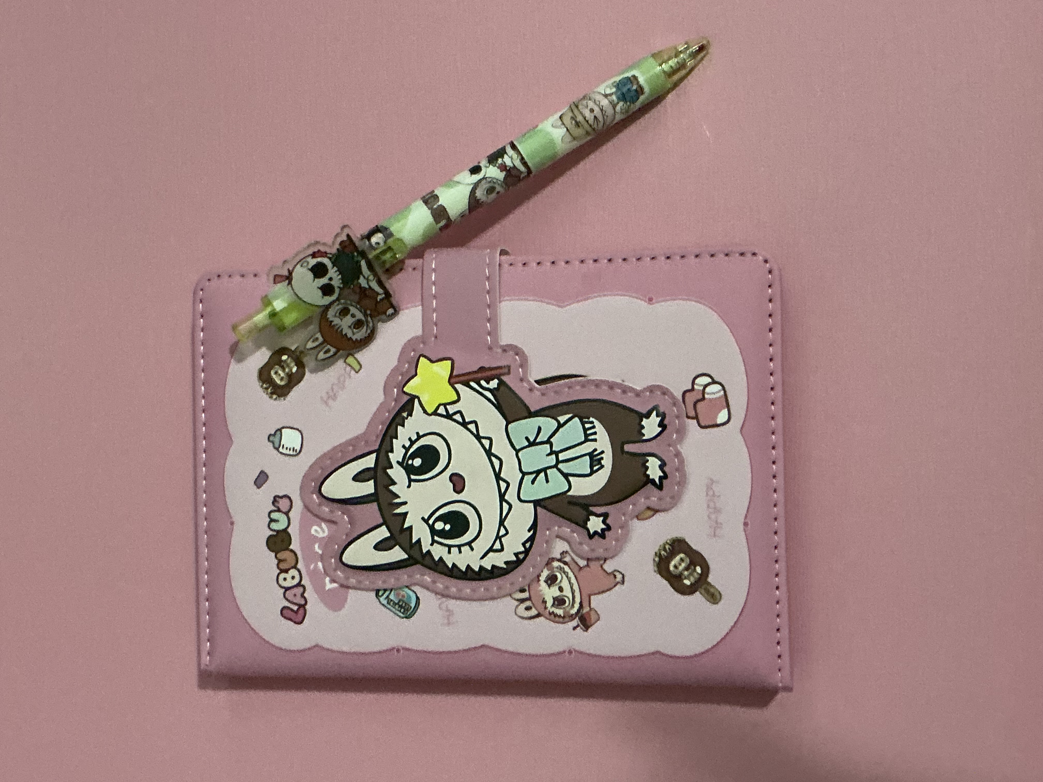 Kawaii Monster Character Notebook and Pen Set